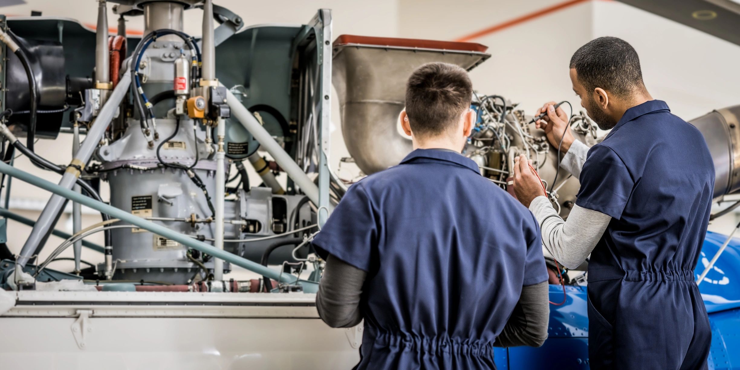 Instructor helping prepare for an aviation adventure